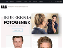 Tablet Screenshot of linkfotografie.nl